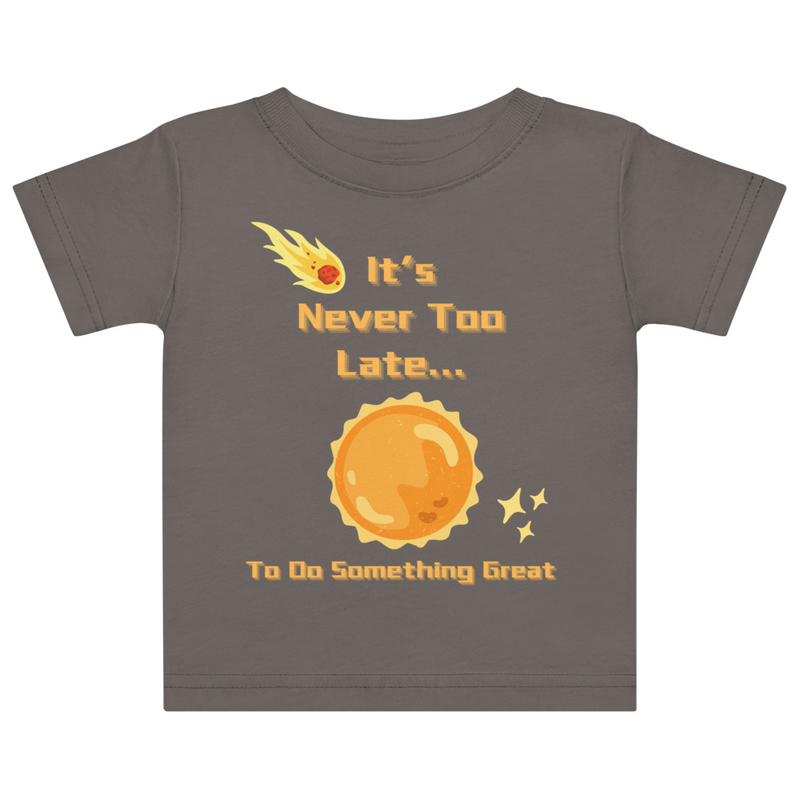 Orange Outer Space Tee [Front Only] | 6M - 18M