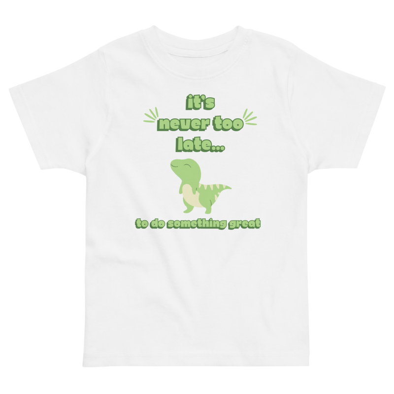 Green Dinosaur Tee [Front Only] | 2T - 6T