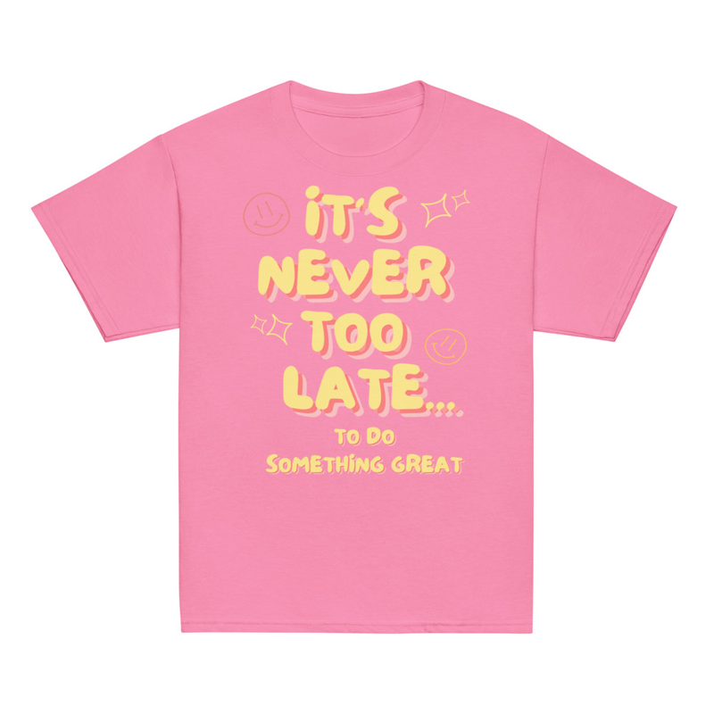 Pink & Yellow NTL Tee [Front Only] | Youth