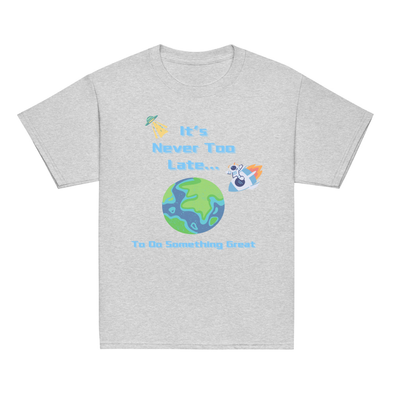 Blue Outer Space Tee [Front Only] | Youth