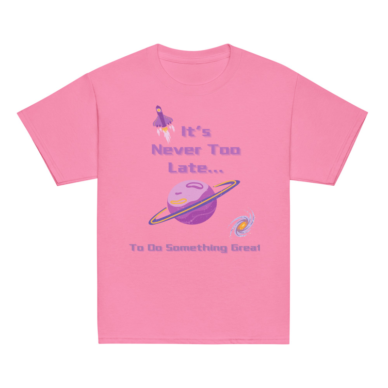 Purple Outer Space Tee [Front Only] | Youth