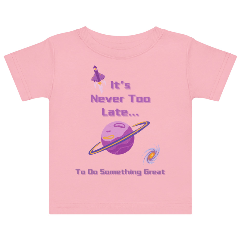 Purple Outer Space Tee [Front Only] | 6M - 18M
