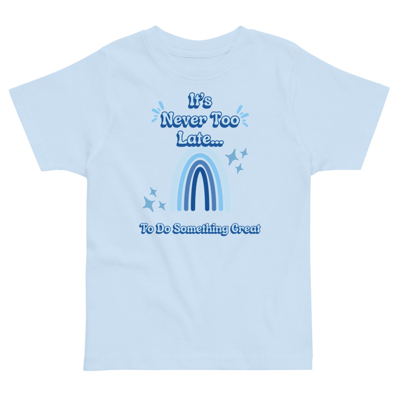 Blue Rainbow Tee [Front Only] | 2T - 6T