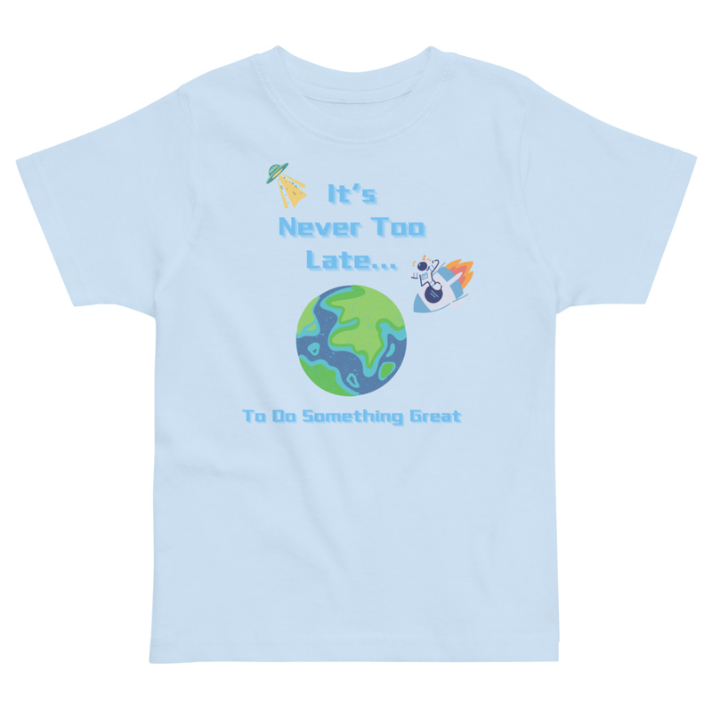 Blue Outer Space Tee [Front Only] | 2T - 6T