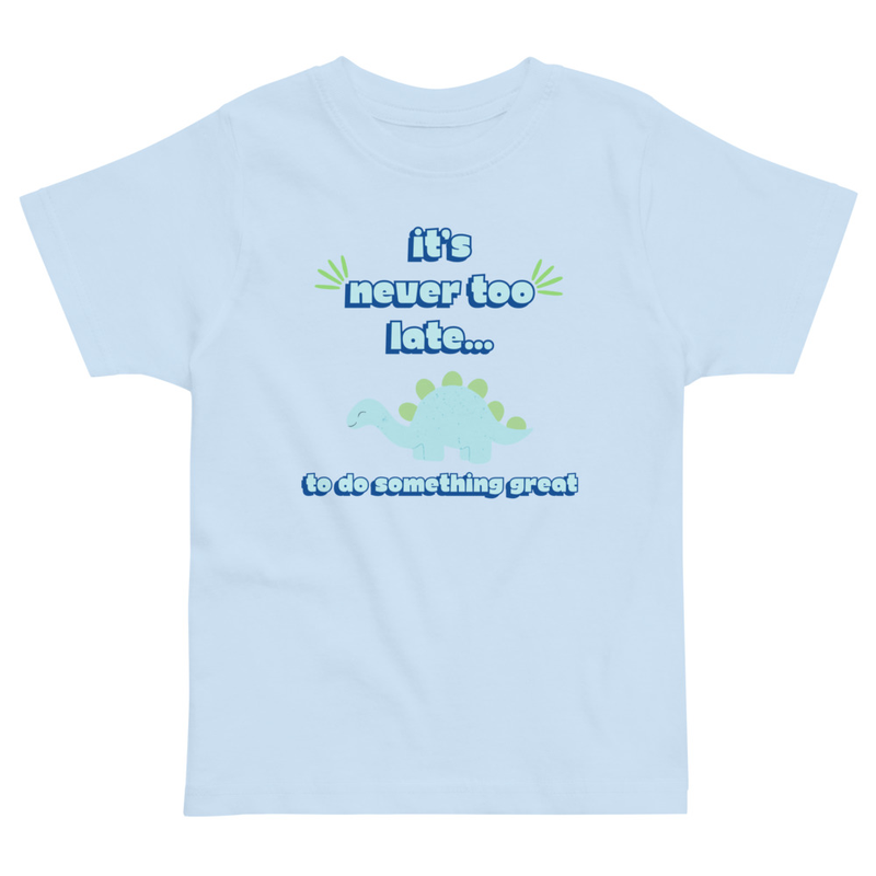 Blue Dinosaur Tee [Front Only] | 2T - 6T