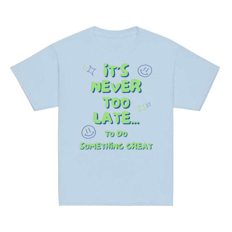 Blue & Green NTL Tee [Front Only] | Youth