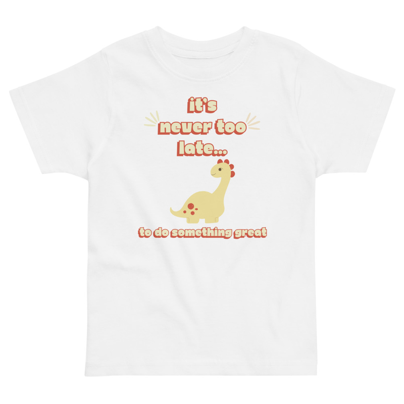 Yellow Dinosaur Tee [Front Only] | 2T - 6T