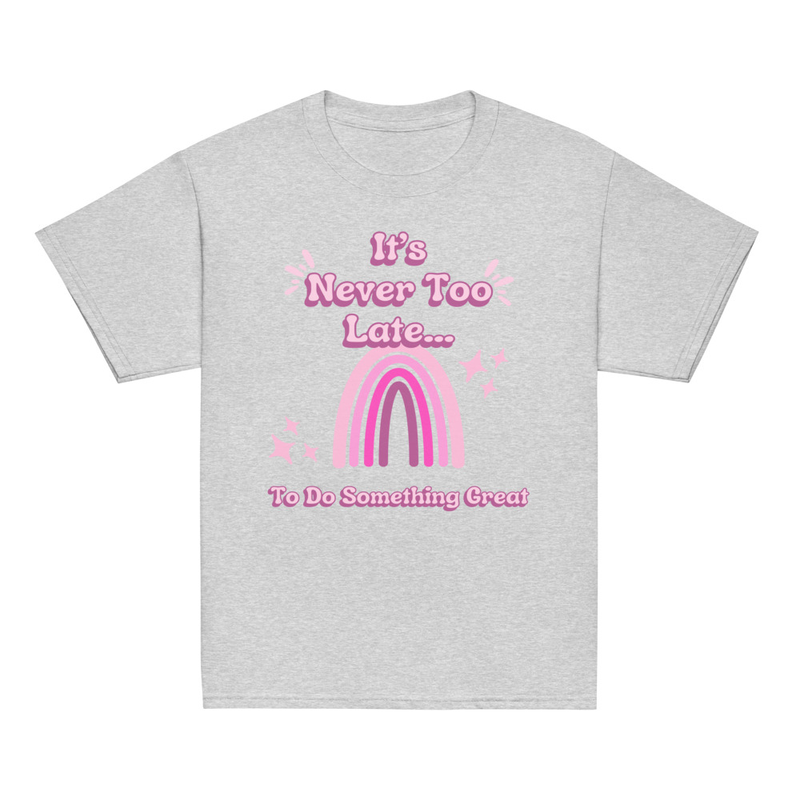 Pink Rainbow Tee [Front Only] | Youth