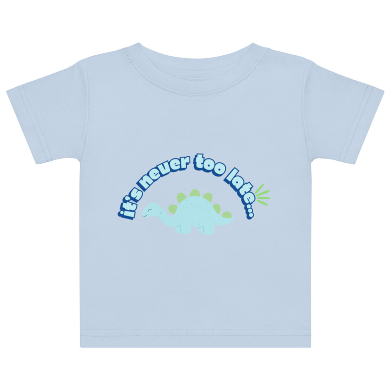 Blue Dinosaur Tee | 6M - 18M