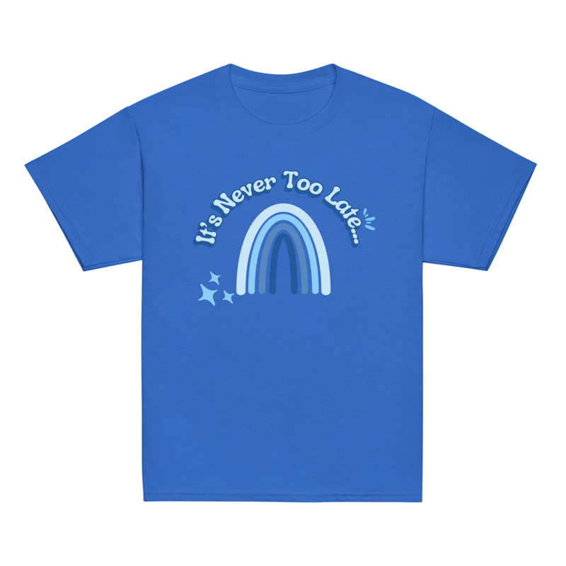 Blue Rainbow Tee | Youth
