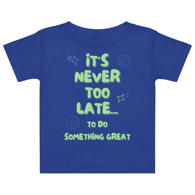 Blue & Green NTL Tee [Front Only] | 6M - 18M