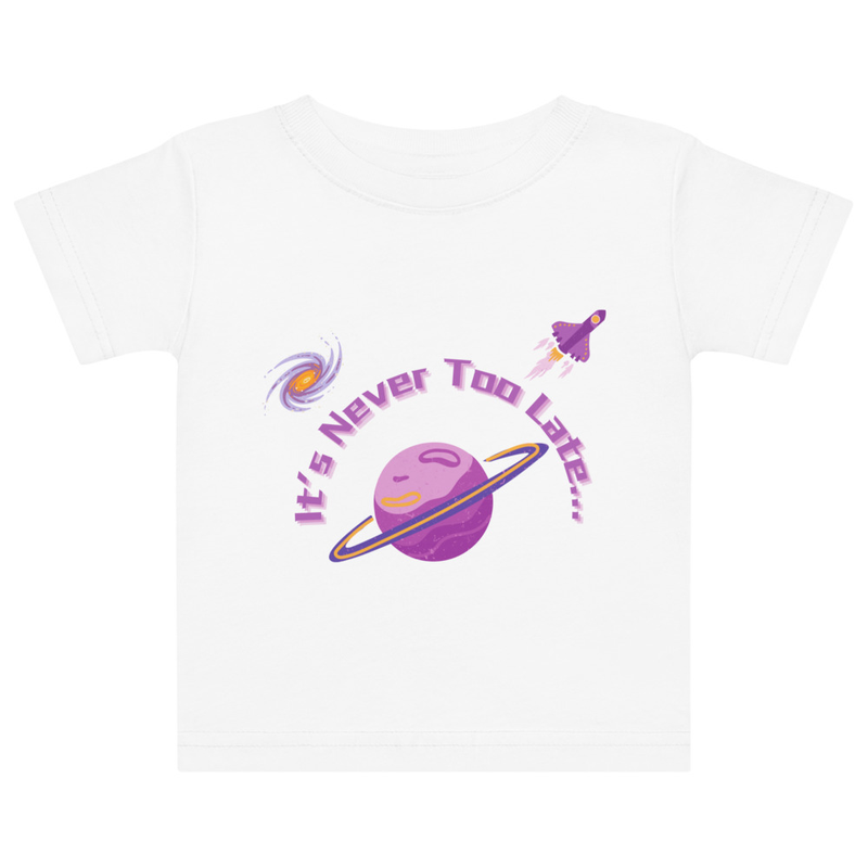 Purple Outer Space Tee | 6M - 18M