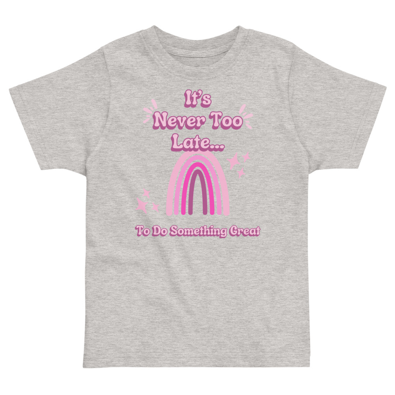 Pink Rainbow Tee [Front Only] | 2T - 6T
