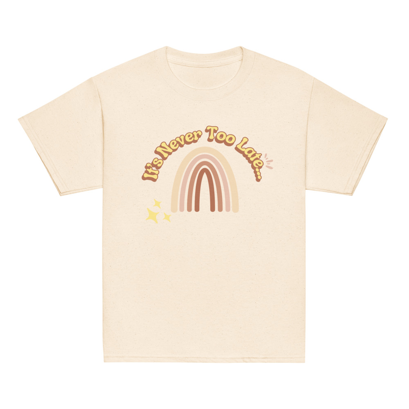 Brown Rainbow Tee | Youth