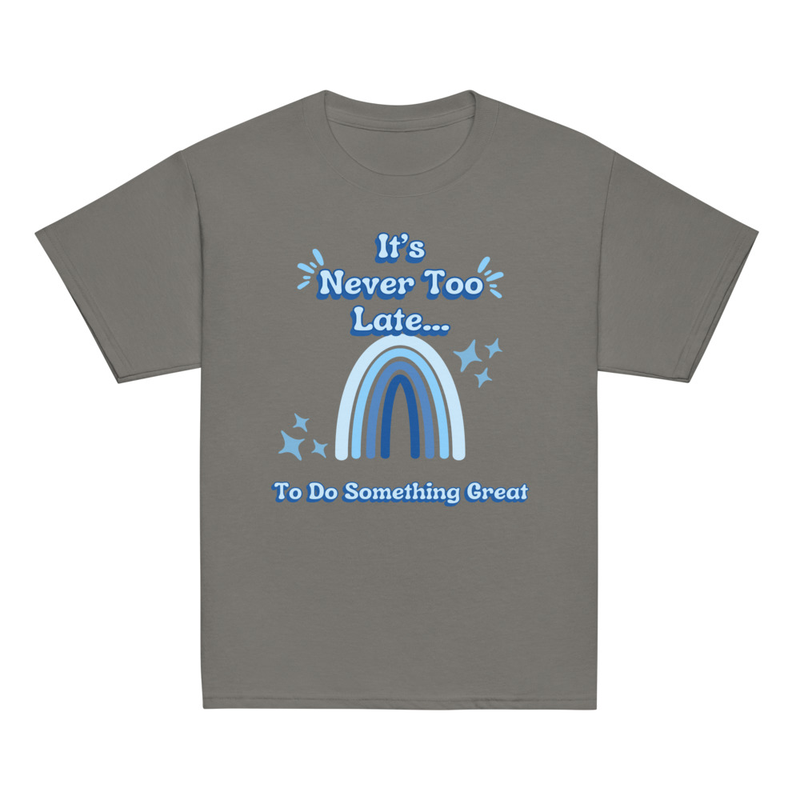 Blue Rainbow Tee [Front Only] | Youth