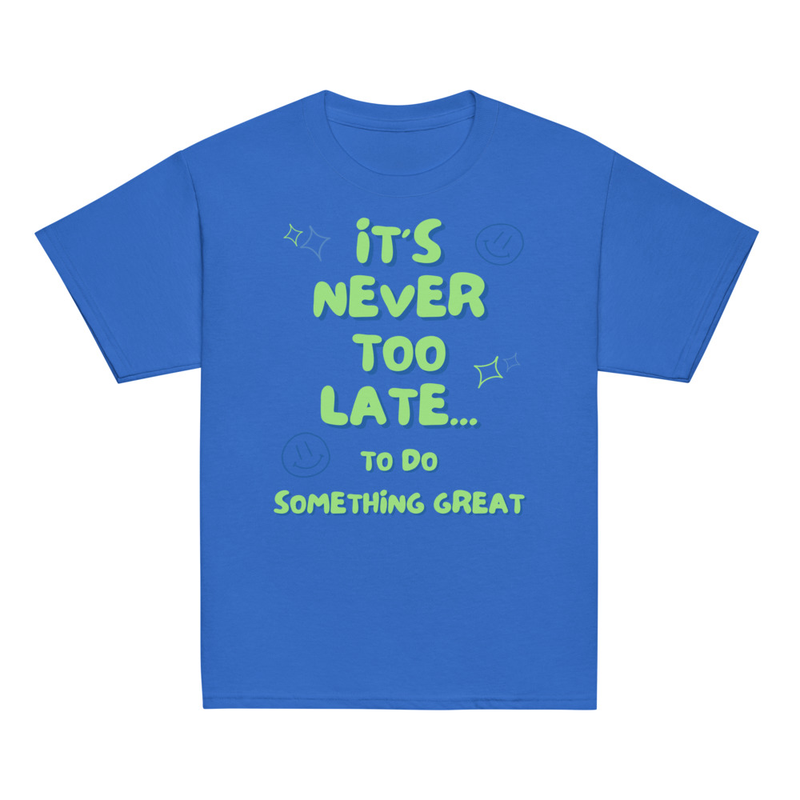 Blue & Green NTL Tee [Front Only] | Youth