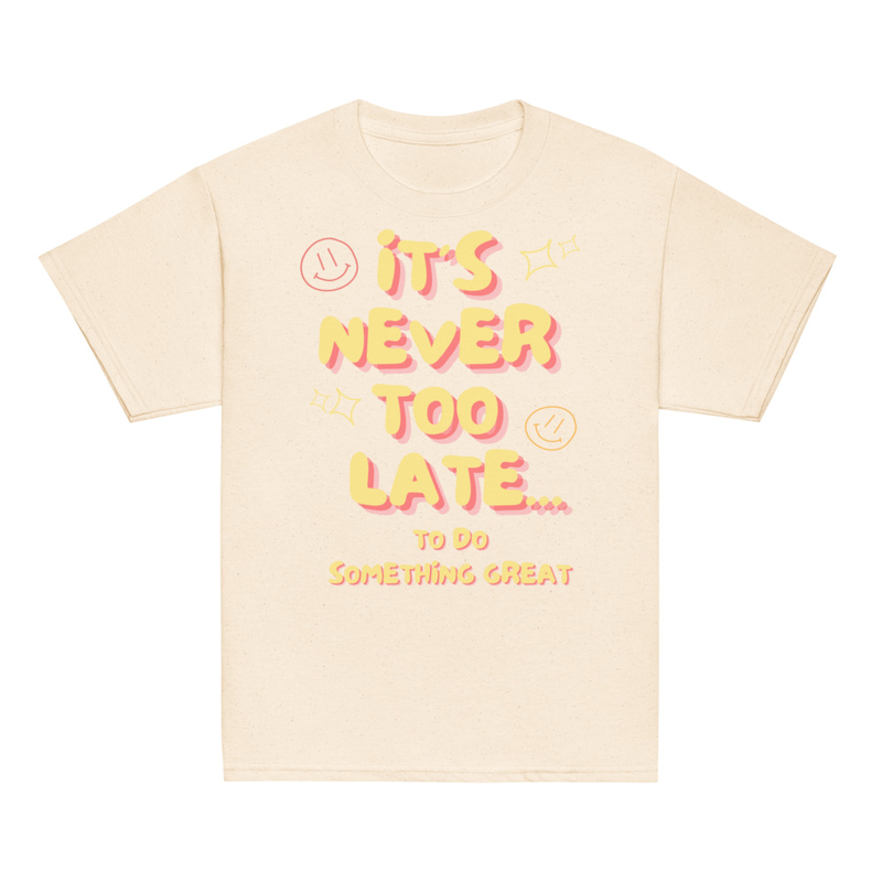 Pink & Yellow NTL Tee [Front Only] | Youth