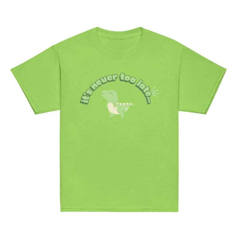 Green Dinosaur Tee | Youth