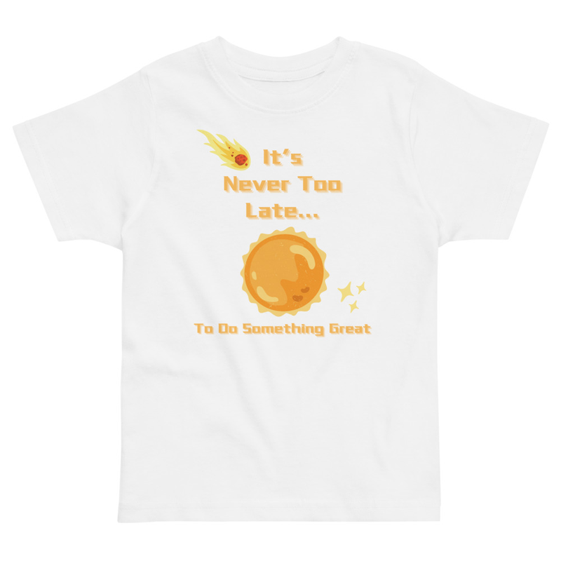 Orange Outer Space Tee [Front Only] | 2T - 6T