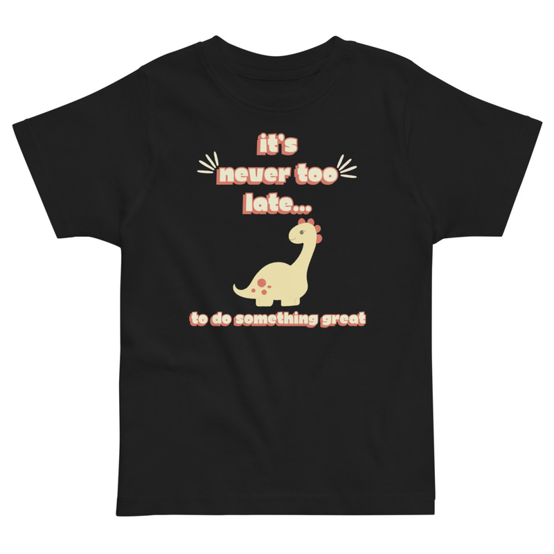 Yellow Dinosaur Tee [Front Only] | 2T - 6T