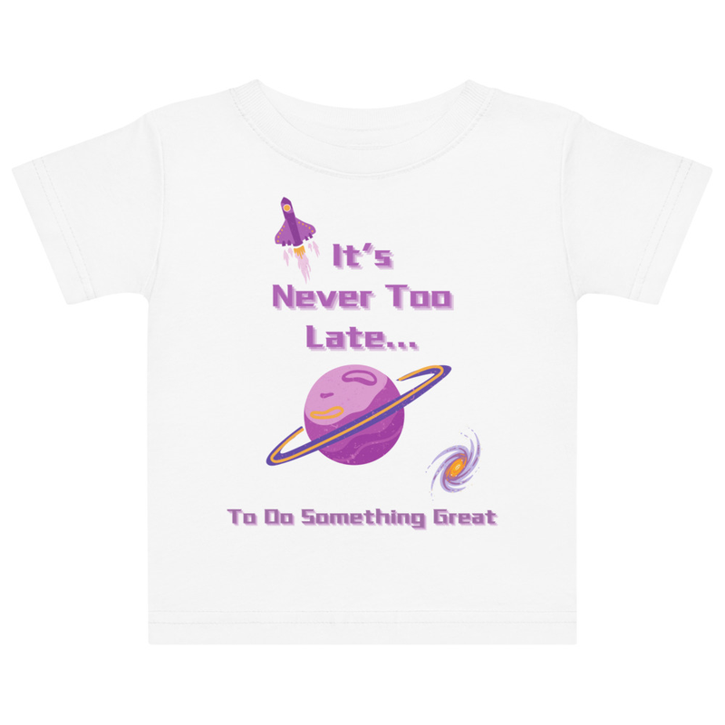 Purple Outer Space Tee [Front Only] | 6M - 18M