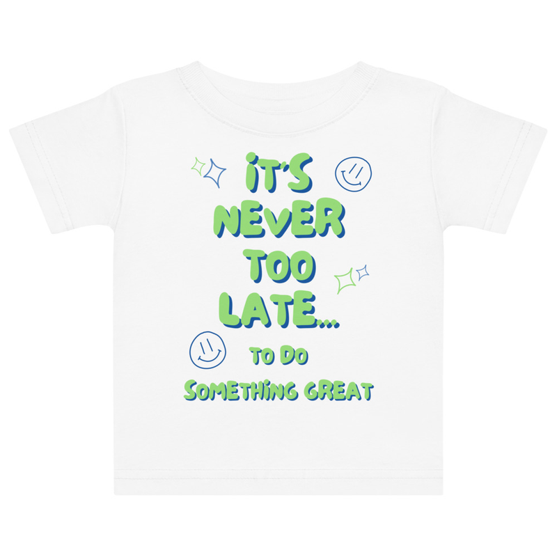 Blue & Green NTL Tee [Front Only] | 6M - 18M
