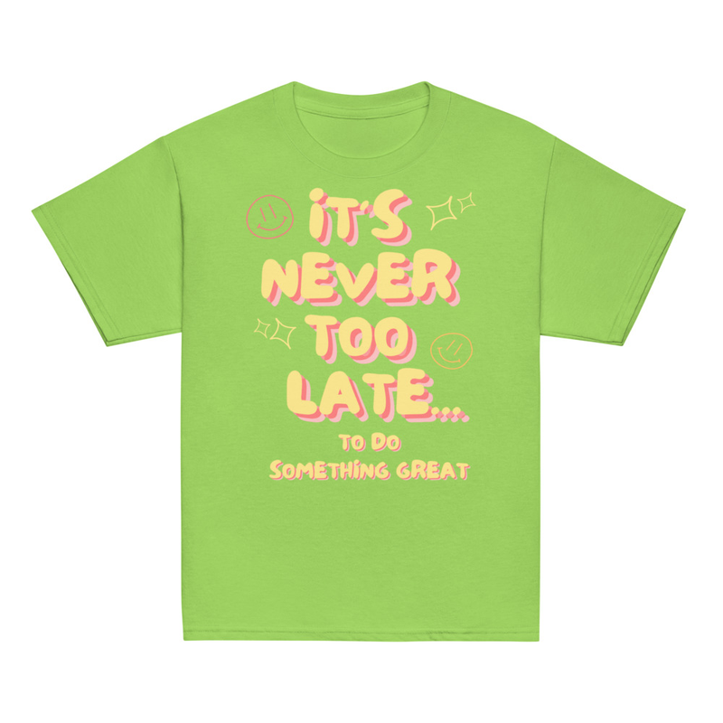 Pink & Yellow NTL Tee [Front Only] | Youth