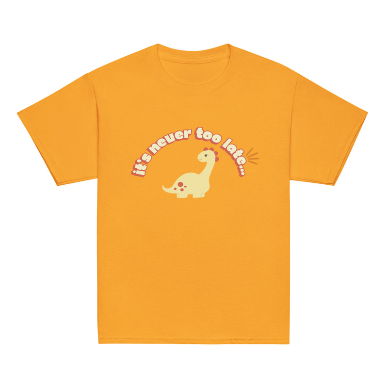 Yellow Dinosaur Tee | Youth