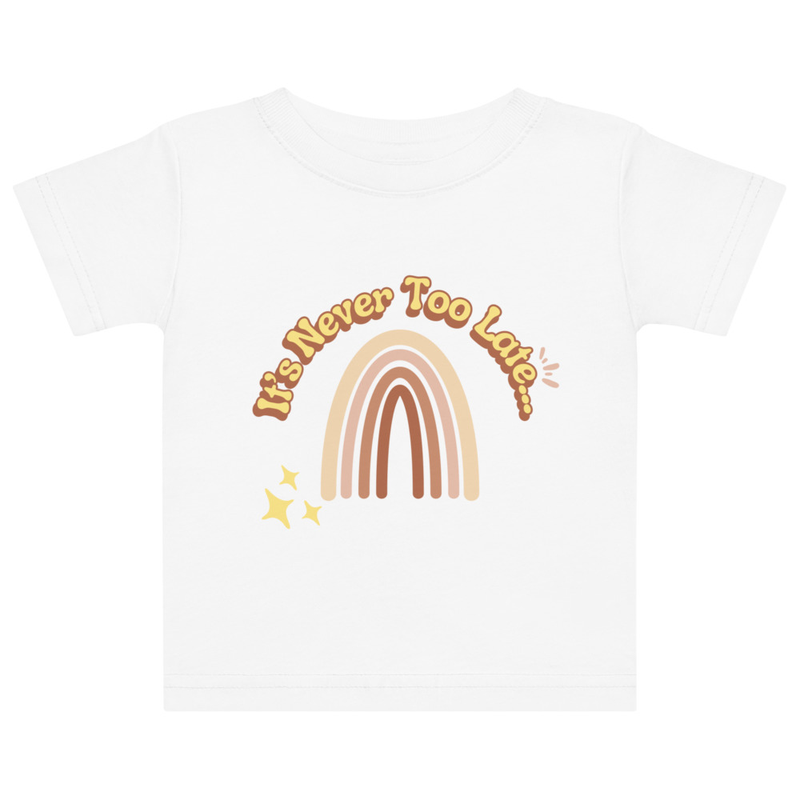Brown Rainbow Tee | 6M - 18M
