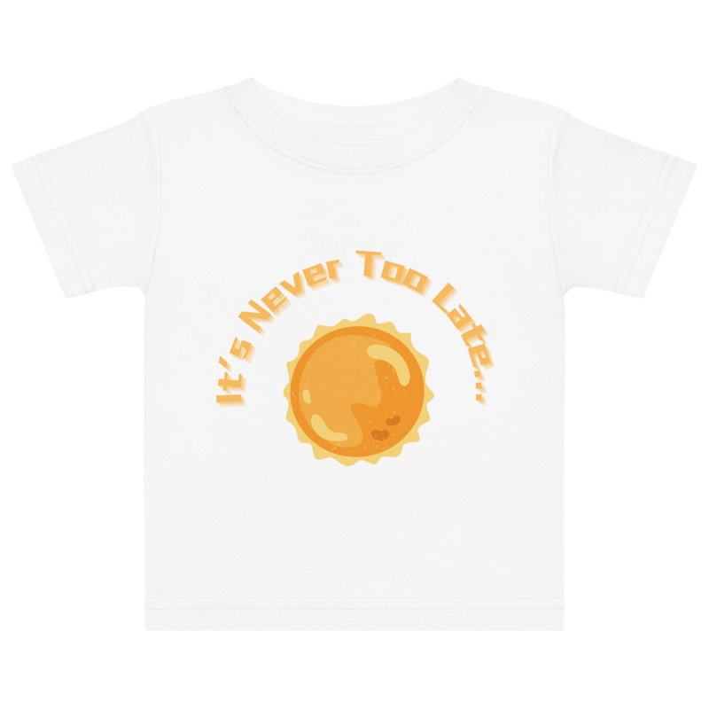 Orange Outer Space Tee | 6M - 18M