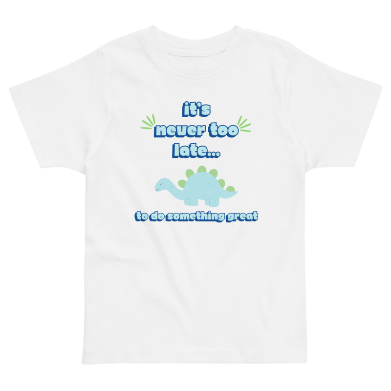 Blue Dinosaur Tee [Front Only] | 2T - 6T