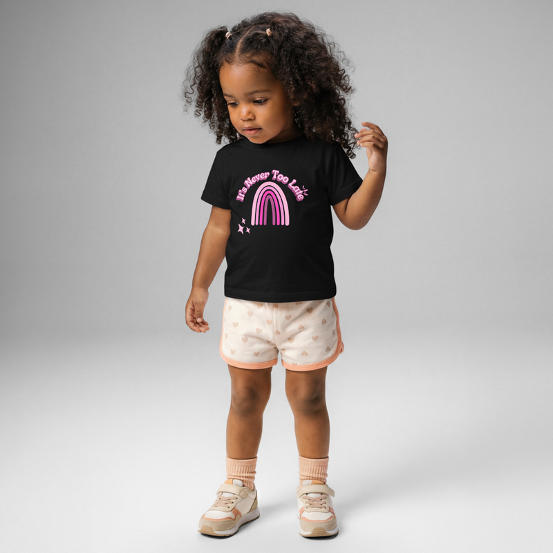 Pink Rainbow Tee | 6M - 18M