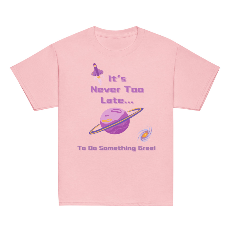 Purple Outer Space Tee [Front Only] | Youth
