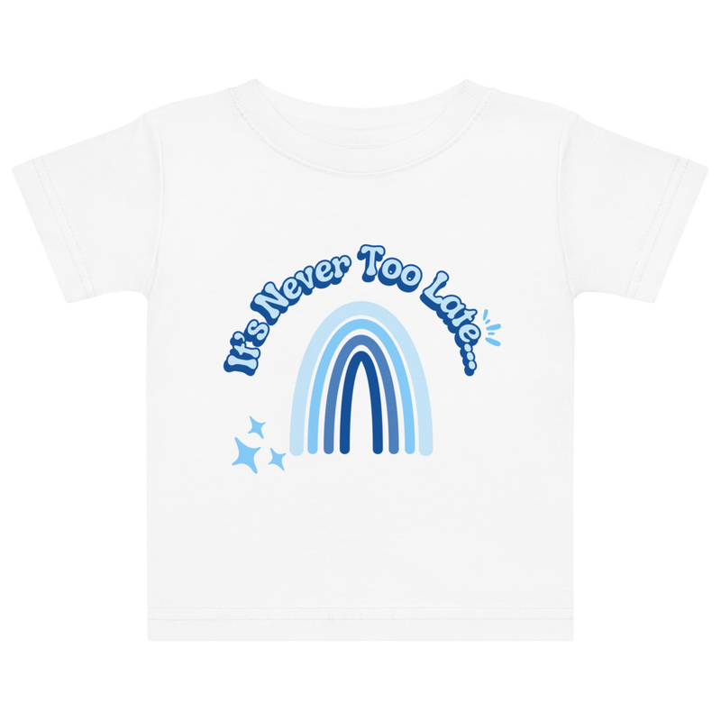 Blue Rainbow Tee | 6M - 18M