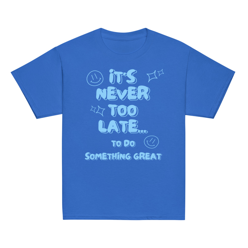 Blue NTL Tee [Front Only] | Youth
