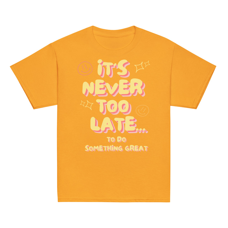 Pink & Yellow NTL Tee [Front Only] | Youth