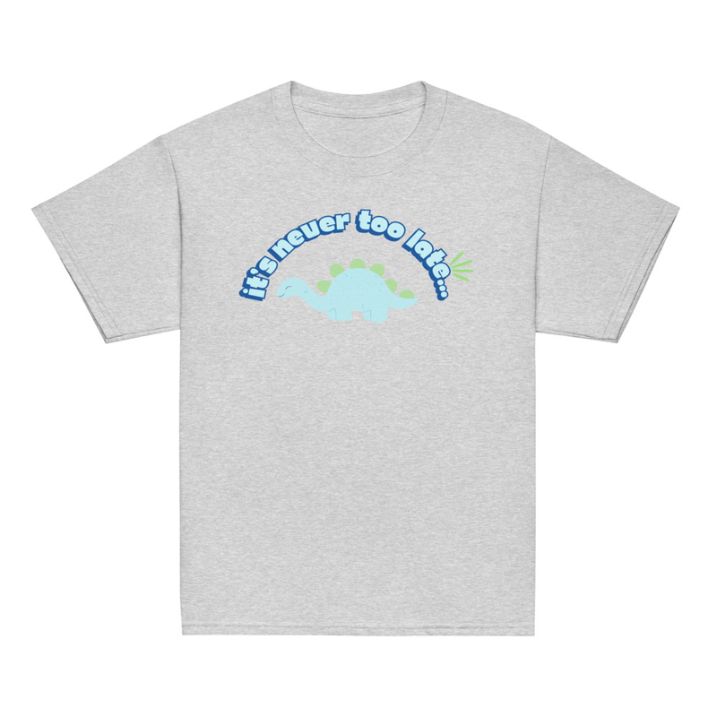 Blue Dinosaur Tee | Youth