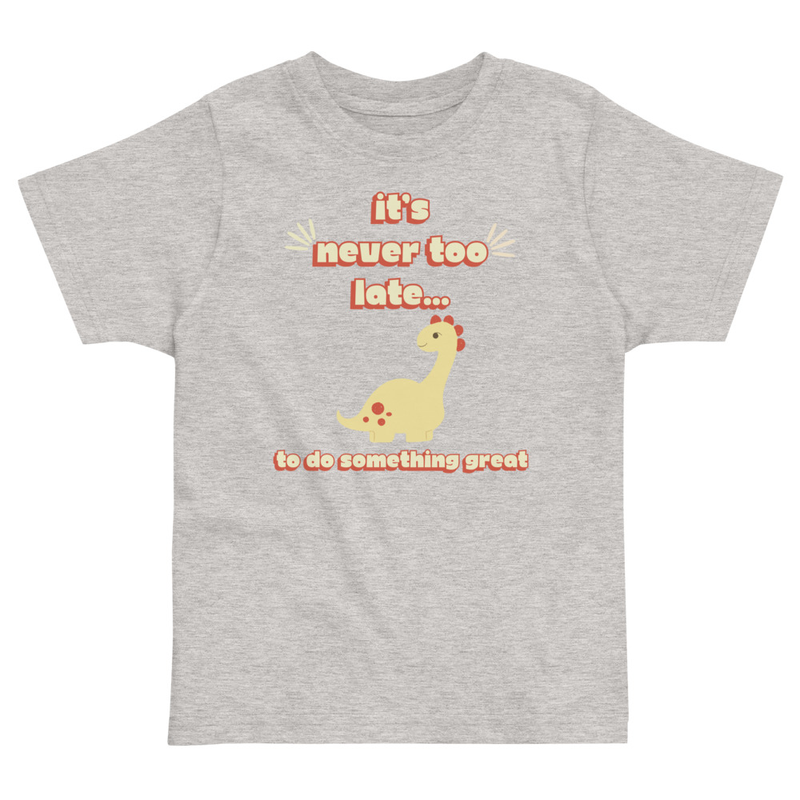 Yellow Dinosaur Tee [Front Only] | 2T - 6T