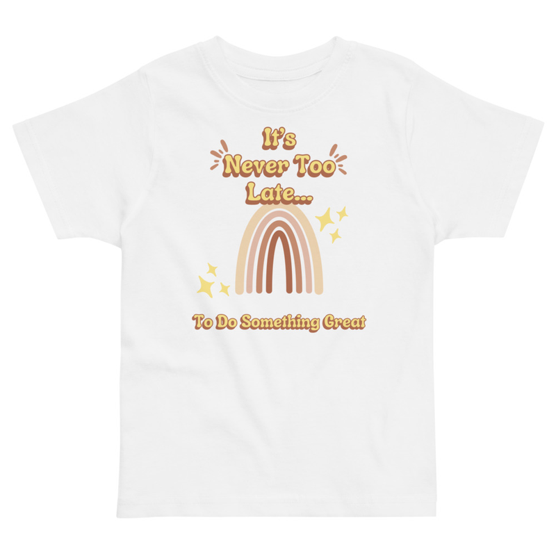Brown Rainbow Tee [Front Only] | 2T - 6T
