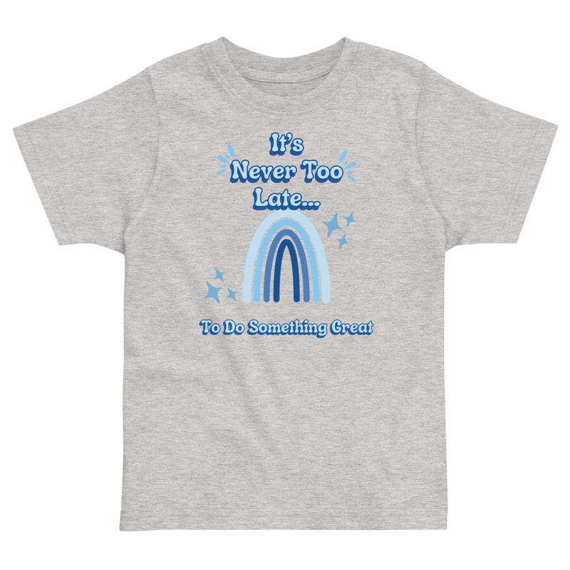 Blue Rainbow Tee [Front Only] | 2T - 6T