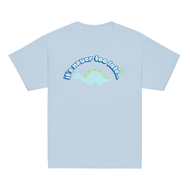 Blue Dinosaur Tee | Youth