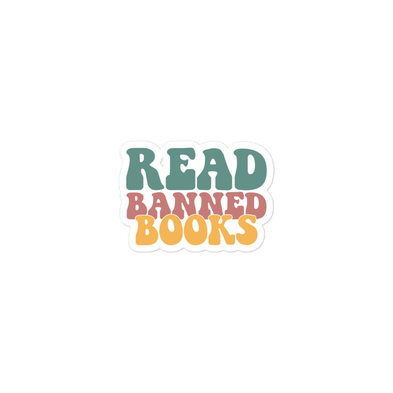 Read Banned Books Sticker