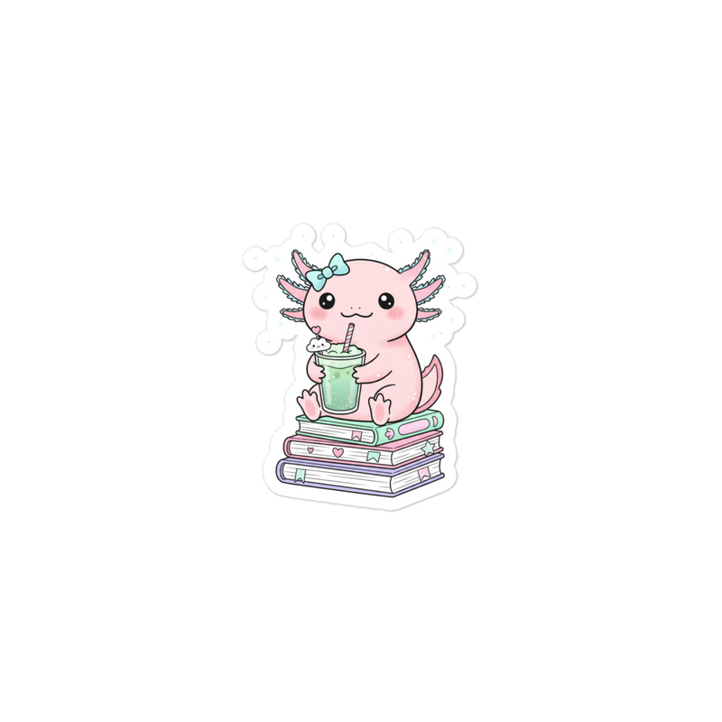 Cute Axolotl Sticker