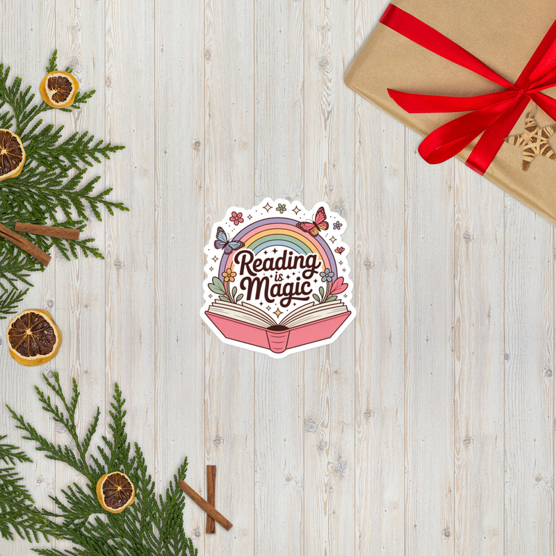 Reading is Magic Sticker