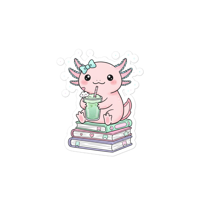 Cute Axolotl Sticker