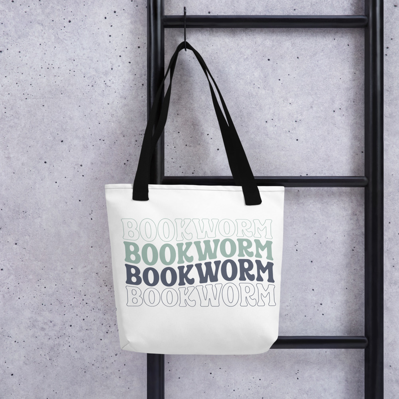 Bookworm Tote Bag