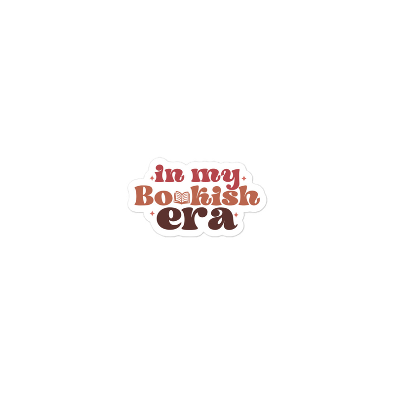 Bookish Era Sticker