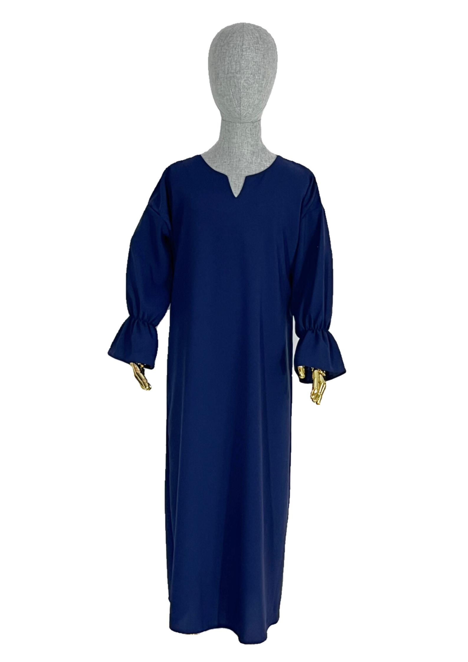 Elegant Blue Children's Abaya