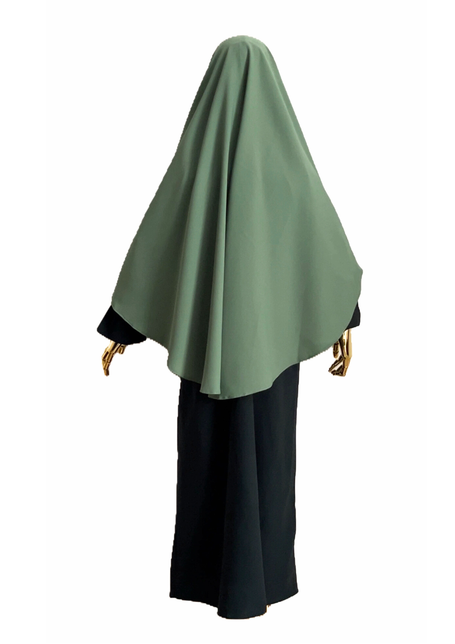 Elegant Green Children's Hijab
