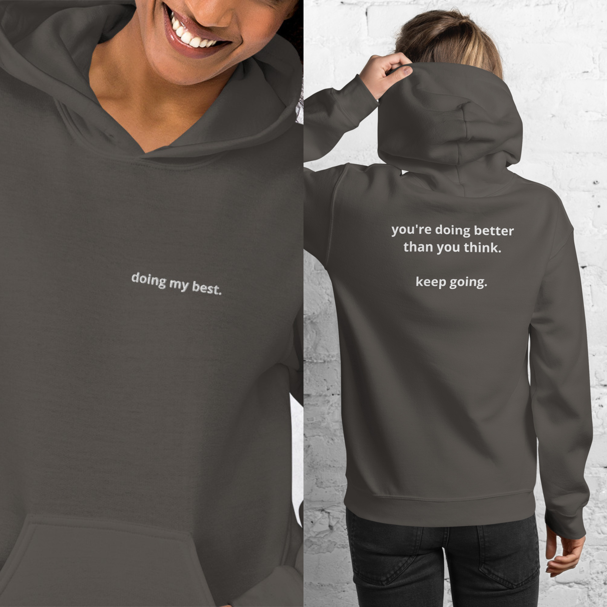 Doing My Best. Hoodie — For the Days That Feel Heavy